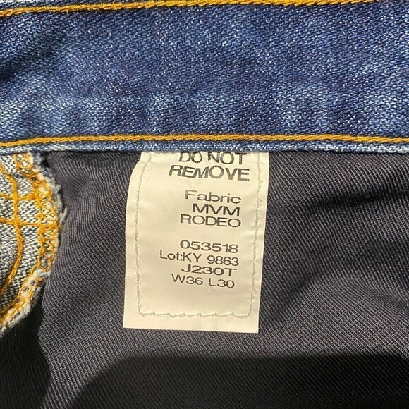 Tyndale MVM Rodeo FR Flame Resistant 23 Cal NFPA 2112 Men's Blue Jeans 36X30 - Picture 9 of 9